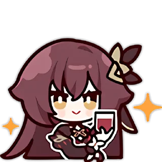 😊 emoji 崩坏三 Telegram sticker 9 of 9