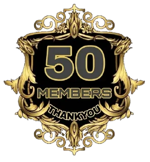 Sticker from Thank You Members