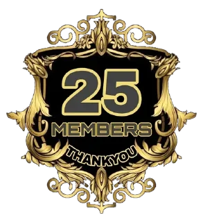 Sticker from Thank You Members