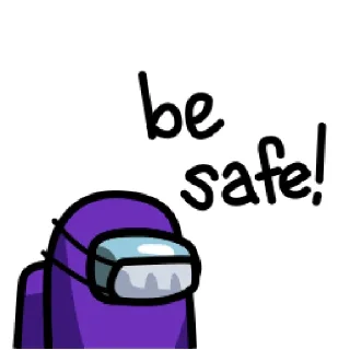 😷 emoji Among Us Telegram sticker 17 of 36