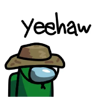 🤠 emoji Among Us Telegram sticker 14 of 36