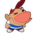 🤨 emoji Billy Mandy aur Haddi [@MundaZaiNi] Telegram sticker 14 of 47