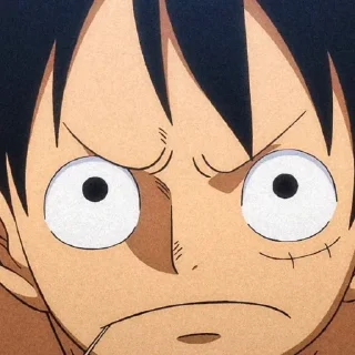 🥟 emoji ★!¡ Luffy – @LEVIOSAASTICKER Telegram sticker 9 of 80