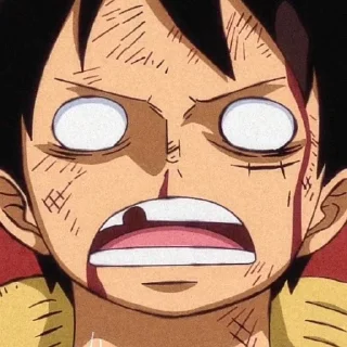 🍞 emoji ★!¡ Luffy – @LEVIOSAASTICKER Telegram sticker 24 of 80
