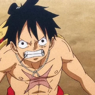 🍞 emoji ★!¡ Luffy – @LEVIOSAASTICKER Telegram sticker 10 of 80