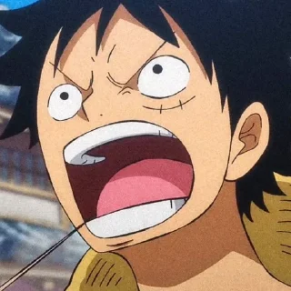 🍞 emoji ★!¡ Luffy – @LEVIOSAASTICKER Telegram sticker 8 of 80