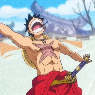🍞 emoji ★!¡ Luffy – @LEVIOSAASTICKER Telegram sticker 20 of 80