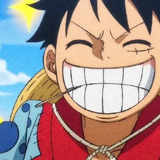 🍞 emoji ★!¡ Luffy – @LEVIOSAASTICKER Telegram sticker 16 of 80