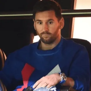 😀 emoji ⚽️🇦🇷 MESSI MOODS 🇦🇷⚽️ Telegram sticker 7 of 15