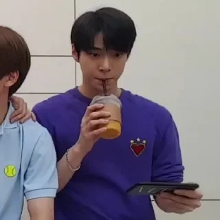 😍 emoji Kim Doyoung @aesthaticgirll Telegram sticker 9 of 35