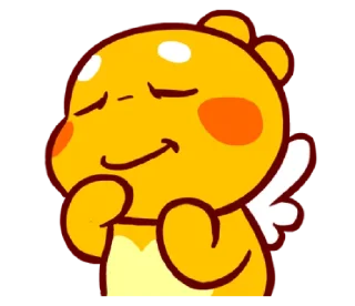 🍯 emoji QooBee Agapi — @slyhterin Telegram sticker 18 of 41