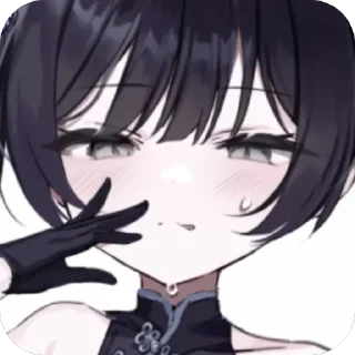 🫥 emoji Flirting 02 Telegram sticker 21 of 32