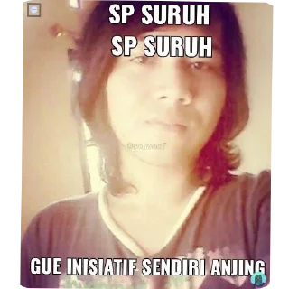 Sticker from stiker milik leya!