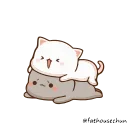 Sticker from 蜜桃貓2 @fathousechun