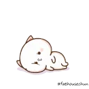 😠 emoji 蜜桃貓1 @fathousechun Telegram sticker 8 of 24