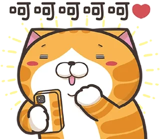 💨 emoji 白爛貓22☆有字版☆ (香港版) @moe_sticker_bot Telegram sticker 22 of 40