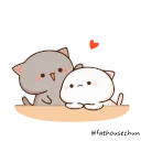 😘 emoji 蜜桃貓1 @fathousechun Telegram sticker 22 of 24