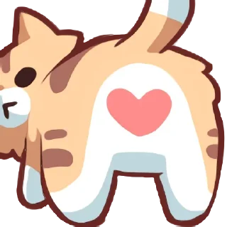Sticker from @second_kizuki 's neko cats