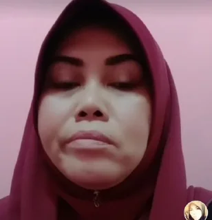😞 emoji makcik mila atututu gemes' (alen punya kak) Telegram sticker 18 of 43