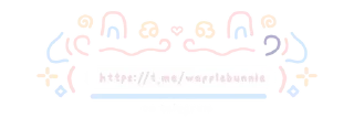 Sticker from @.wafflebunnie