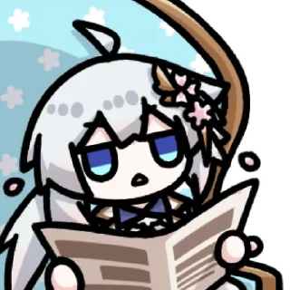 😐 emoji bilibili樱鸮Schale @zhaxia_cn Telegram sticker 24 of 32