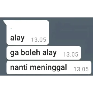 Sticker from monyet
