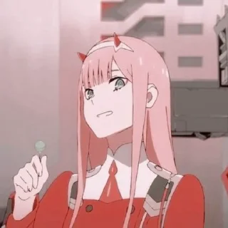 🐀 emoji zero two Telegram sticker 4 of 50