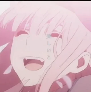 Sticker from zero two