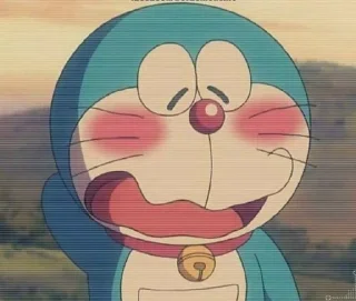 🐰 emoji Doraemon Telegram sticker 17 of 23