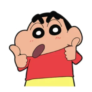 Sticker from @Mr_MSD_Offl Shin Chan Stickers