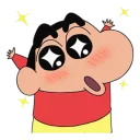 Sticker from Crayon Shin-chan @stickerscar