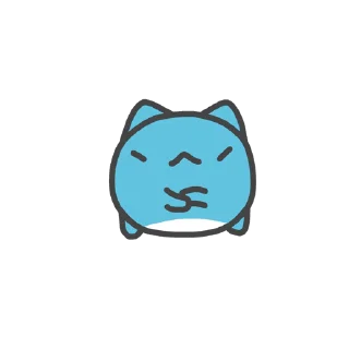 🤬 emoji 咖波 視像④ @Capoo_Stickers Telegram sticker 6 of 42