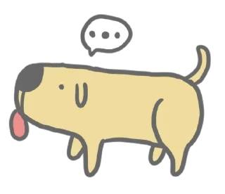🐶 emoji 咖波 靜態 - Classic&奶泡貓 @Capoo_Stickers Telegram sticker 19 of 120