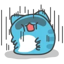 🥶 emoji 咖波 動態① @Capoo_Stickers Telegram sticker 23 of 27