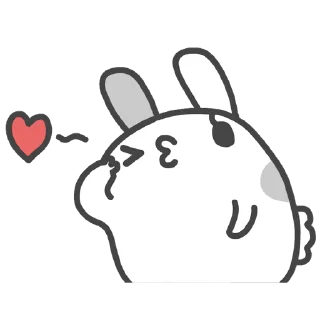 😘 emoji 咖波 視像⑤ @Capoo_Stickers Telegram sticker 6 of 48