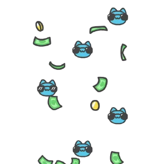 💸 emoji 咖波 視像④ @Capoo_Stickers Telegram sticker 21 of 42