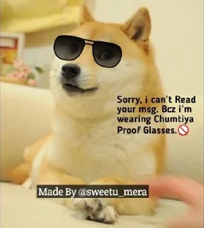 😎 emoji ★𝐒𝐰𝐞𝐞𝐭𝐮 𝐅𝐫𝐢𝐞𝐧𝐝𝐬 𝐆𝐫𝐨𝐮𝐩..★ @sweetu_mera Telegram sticker 13 of 16