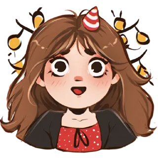 🥳 emoji Hidden love Telegram sticker 12 of 35
