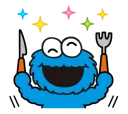 🤤 emoji Sesame Street Telegram sticker 19 of 87