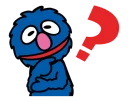 ❓ emoji Sesame Street Telegram sticker 8 of 87