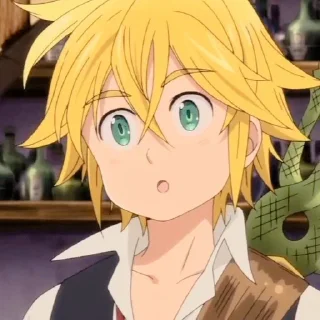 🧽 emoji Meliodas @URKAWAIIWAIFU Telegram sticker 6 of 34