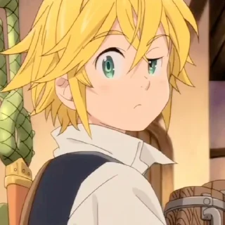 🧽 emoji Meliodas @URKAWAIIWAIFU Telegram sticker 14 of 34