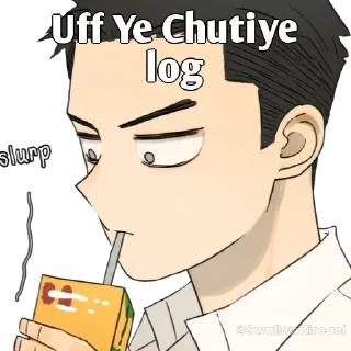 😑 emoji @DiveshThakur Bakchomdi Pack Telegram sticker 23 of 120