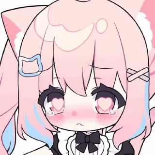 ⭐ emoji 猫耳娘 @Largewarehouse Telegram sticker 21 of 45