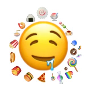 🤤 emoji emoji @CIGARDEVIL Telegram sticker 14 of 25
