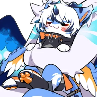 😉 emoji 冻牙的日常 Telegram sticker 16 of 16