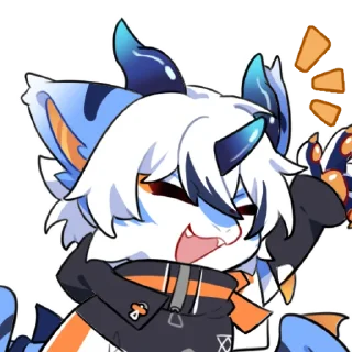 😚 emoji 冻牙的日常 Telegram sticker 11 of 16