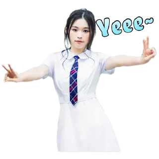 ✌ emoji 牙妹 Telegram sticker 13 of 120
