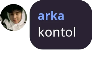 Sticker from arka ganteng