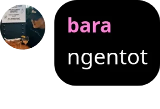 👩‍🎓 emoji isinya orang kiyut pack by @QuotLyBot Telegram sticker 24 of 91